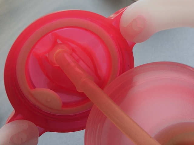 【ピジョン ぷちストローボトル】パッキン付きでしっかり密閉