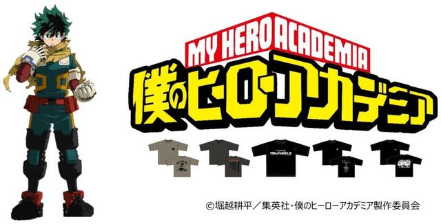 【ワークマン】『僕のヒーローアカデミア』半袖Tシャツ 980円(税込)