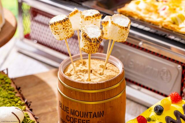 焼きマショマロ【Snoopy’s Summer Camp】