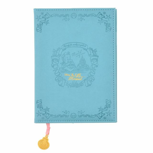 リトル・マーメイド 手帳・スケジュール帳 B6 型押し Calendar＆Organizer 2024