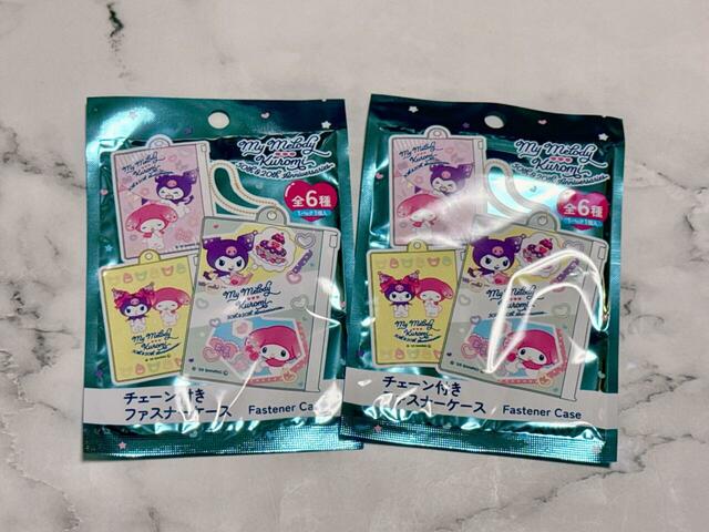 チェーン付きファスナーケース/各税込110円