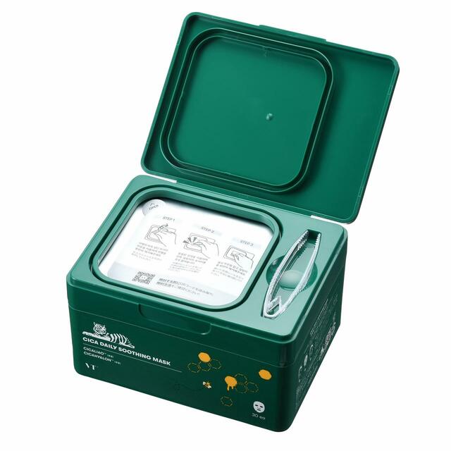 【VT COSMETICS】プーさん＆ティガー フェイスマスク CICA デイリースージングマスク 30枚入り Skin Care 2,500円