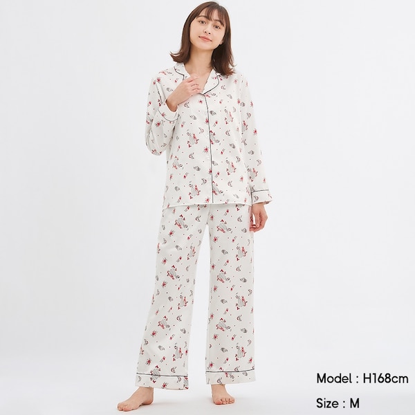 サテンパジャマ（長袖）Disney +X ￥2,490 +税