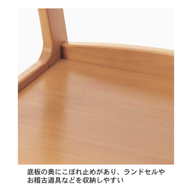 角にまるみをつけた子ども用ハンガーラック｜￥13,900～17,900 （税込）