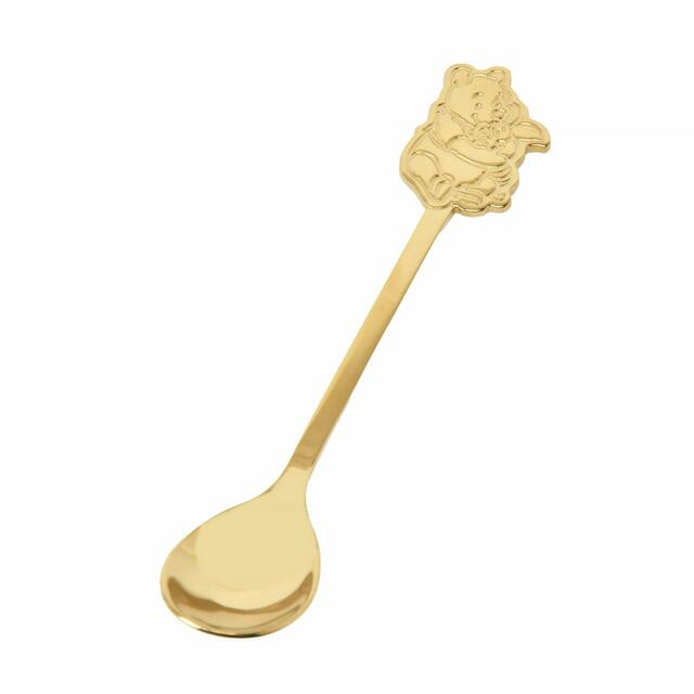 プー&フレンズ グラス・スプーン セット 耐熱ガラス ダブルウォール POOH’S DAY 2023 2,420円