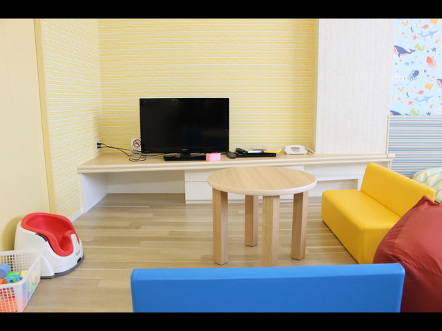 おしゃれなベビールーム。