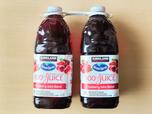 【コストコ カークランドシグネチャー クランベリー&フルーツミックス濃縮還元ジュース 5.66L(2.83L×2本) 1958円】コストコならではの巨大なボトル