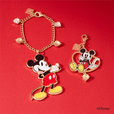 バッグチャーム 4,950円、ファスナーチャーム 3,850円｜&chouette ディズニー「ミッキーマウス&ミニーマウス」コレクション