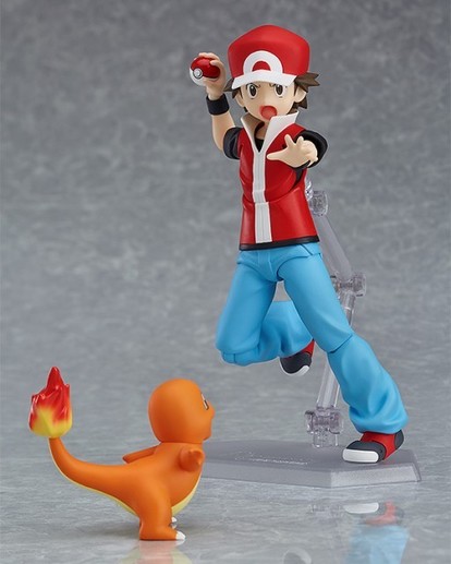 伝説のポケモントレーナー Figma レッド 発売決定 ヒトカゲ フシギダネ ゼニガメも付属 Medery Character S