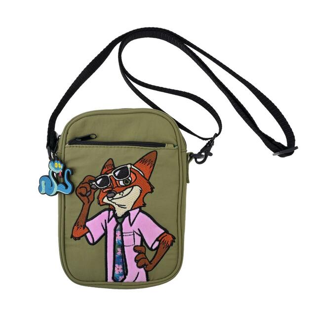 ニック・ワイルド&ゲイリー・ダ・スネーク マルチポシェット TROPICAL ZOOTOPIA 3,500円