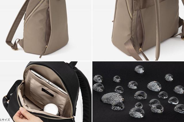 【KEYUCA】「N撥水ルルエリュック」ポケットや撥水加工など、使える機能が満載！