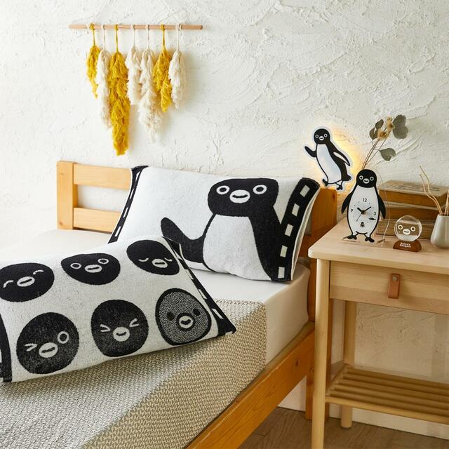 【ベルメゾン】Suicaのペンギン のびのび枕カバー（各税込1,980円）