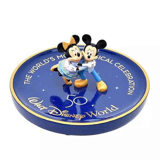 ミッキー＆ミニー トレイ WALT DISNEY World 50TH CELEBRATION 2,640円