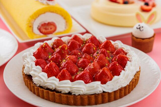 「あまおうのタルト」＜期間：2026年1月23日～3月1日＞【“あまおう”を含む旬のいちご3種を食べ比べ♪USJオフィシャルホテルで「いちごブッフェ 2026」開催！】