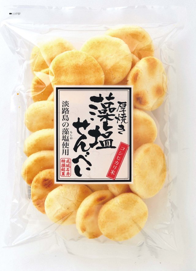 成城石井 厚焼き藻塩せんべい 130g