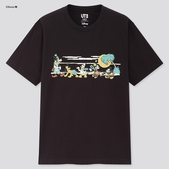 【MEN】ミッキー アロハ UT（半袖・レギュラーフィット）¥990