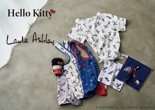 LAURA ASHLEY（ローラ アシュレイ）×Hello Kitty（ハローキティ）コラボアイテムは2024年4月24日（水）より全国直営店舗で順次発売