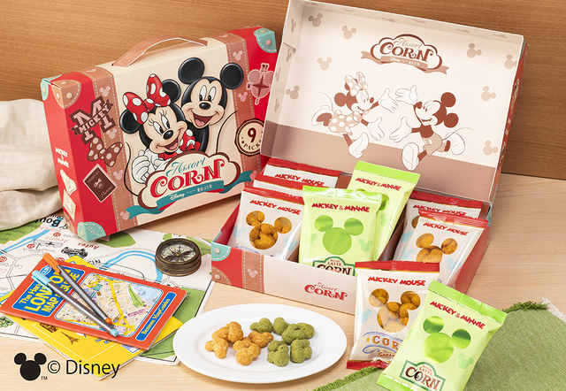 ミッキーマウス&ミニーマウス/コーン トランクボックス