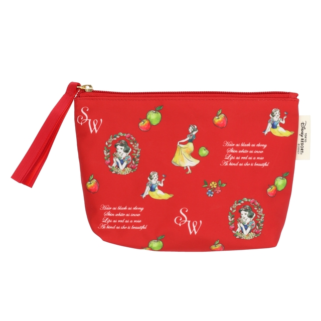 ポーチ 1,800円｜アフタヌーンティーコラボ『白雪姫』｜東京ディズニーリゾート