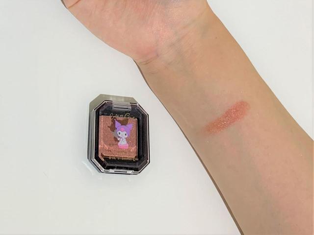 「クロミ アイシャドウ ショコラブラウン」100円とは思えない発色のきれいさ！