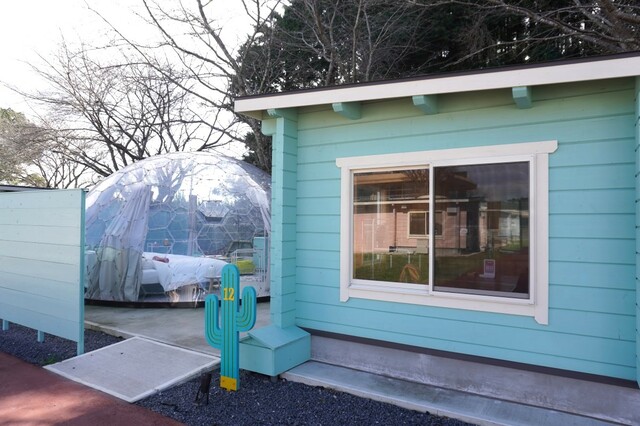 【TACO GLAMP THE MEXICO】クリアドームテント