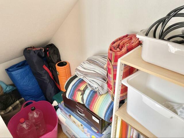 【ニトリ　シェルフ アドバンス43　3段】アウトドア用品から書類までスッキリ