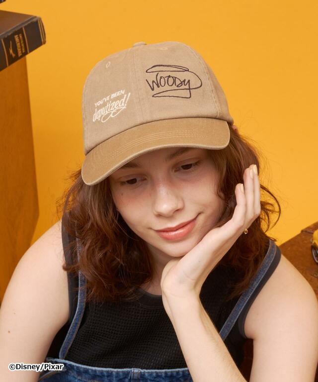 「AMERICAN HOLIC（アメリカンホリック）」【TOY STORY】ヴィンテージ加工サインロゴCAP(¥2,990)