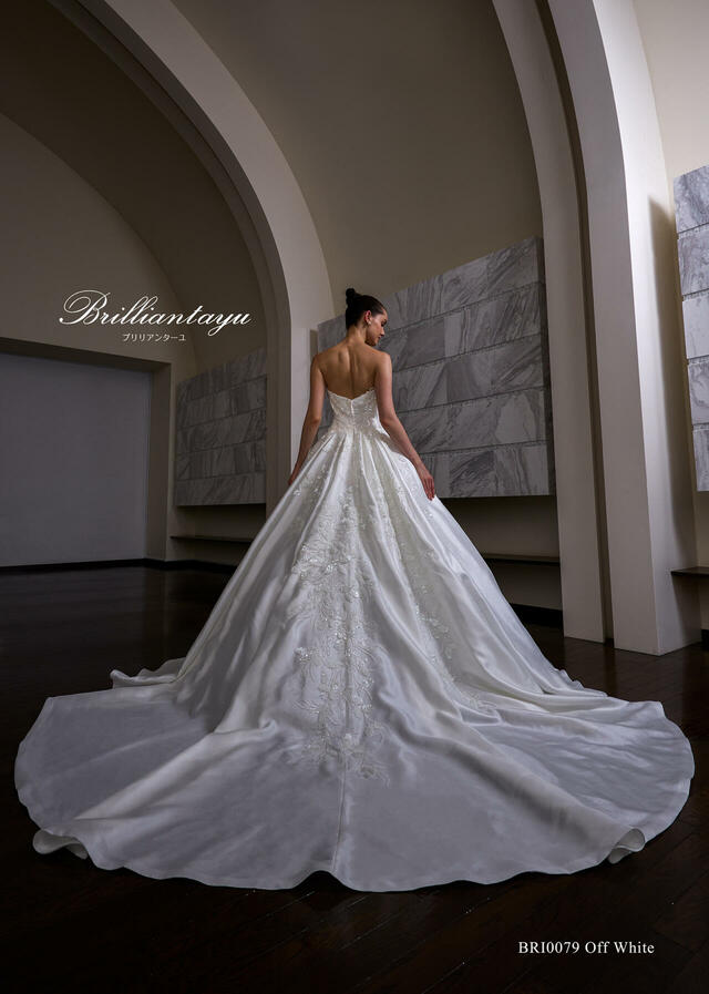 「Brilliantayu （ブリリアンターユ）」新作ウェディングドレス　BRI-0079_OffWhite
