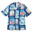 ピーター・パン 半袖シャツ ブルー M L PETERPAN 70TH 6,930円