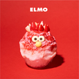 エルモ（いちご＆ミルク）  ￥2,090【SESAME STREET MARKETのキャラクターかき氷】