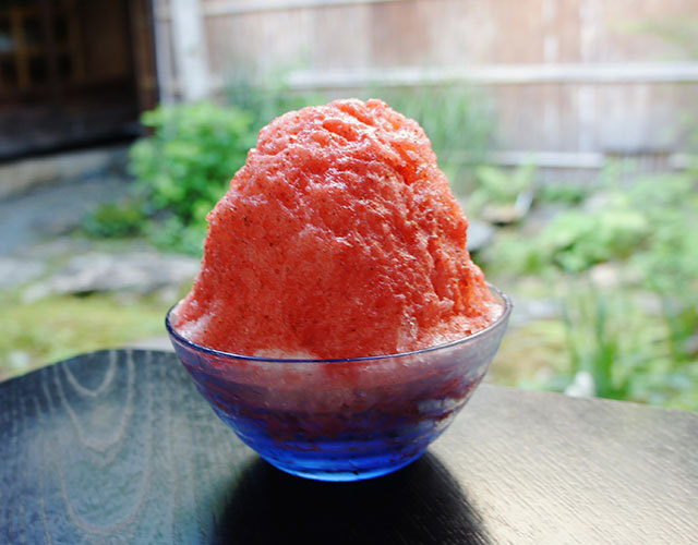 中村軒／いちご氷 820円