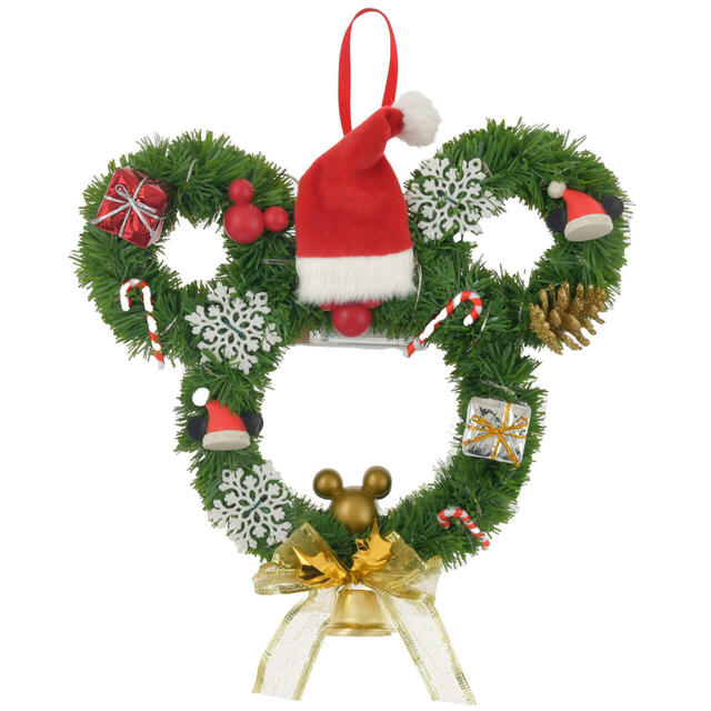 ミッキー リース ライトアップ DISNEY CHRISTMAS 6,600円