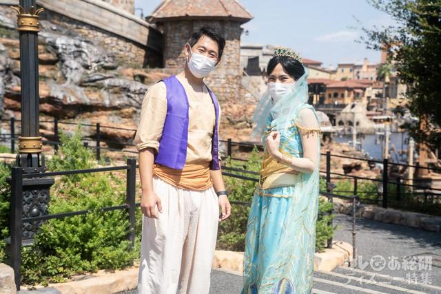 Dハロ 全身仮装 2022『アラジン』アラジンとジャスミン