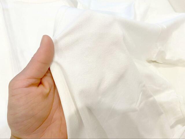 【KOBE LETTUCE ラッシュガード】吸水速乾&接触冷感素材が採用されているため、レジャーを楽しんだ後の水辺でも快適に過ごせます