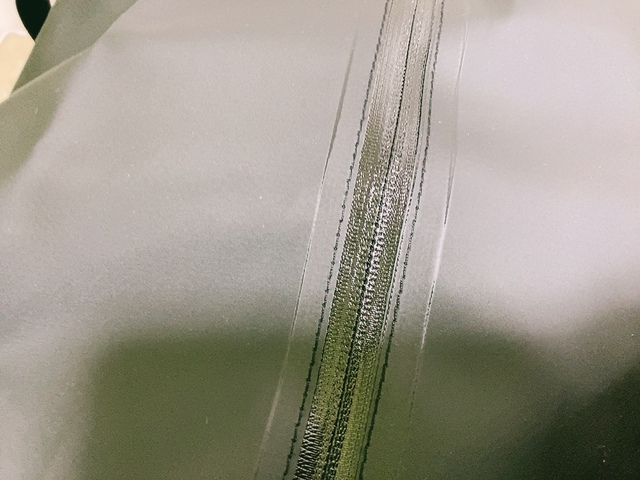 【ワークマン 防水ボストンバッグ】止水ファスナーも魅力