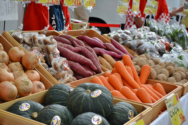 “マヨ1”グランプリ料理に使用された食材も販売