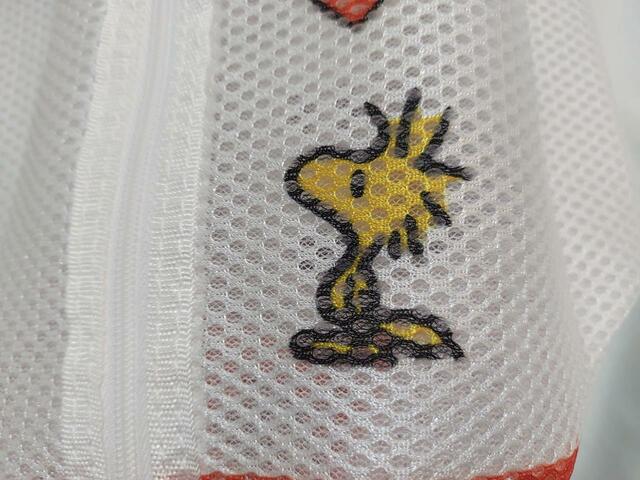 ウッドストックのきょとんとした表情がかわいい