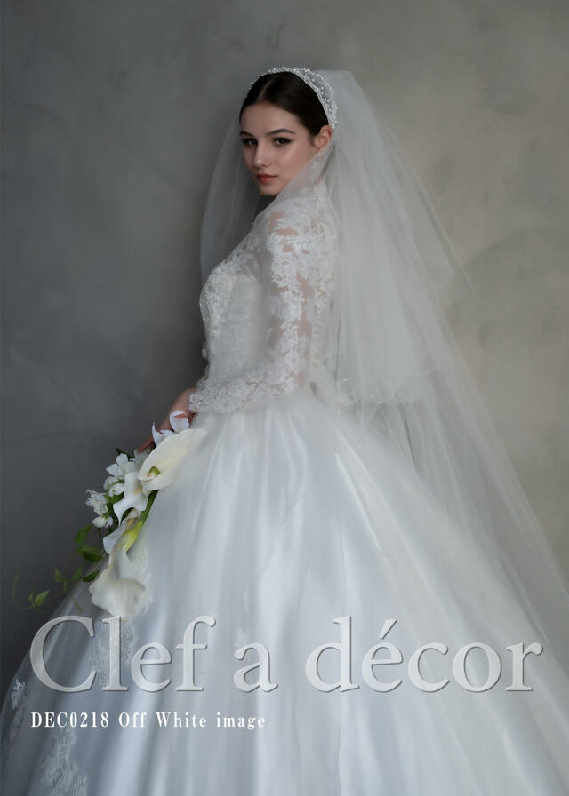 クラウディア「Clef a decor-クレアデコール」新作ウェディングドレス