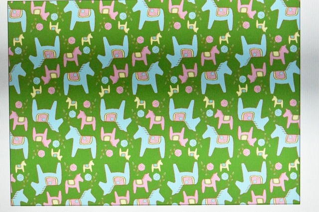 牧草をイメージした色にしてみる