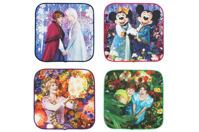 ミニタオルセット 3,600円|東京ディズニーリゾート・フォトグラフィープロジェクト「イマジニング・ザ・マジック」グッズ|販売店舗:東京ディズニーランド「ギャグファクトリー/ファイブ・アンド・ダイム」、東京ディズニーシー「エンポーリオ」|発売日:2026年3月6日(金)