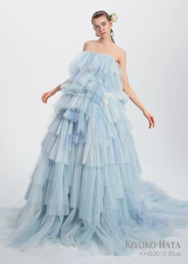 「KIYOKO HATA」新作ウェディングドレス KHB0010_Blue