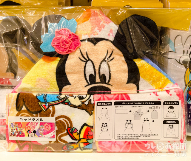 ヘッドタオル ¥1,600｜東京ディズニーランド2016年「ディズニー夏祭り」スペシャルグッズ