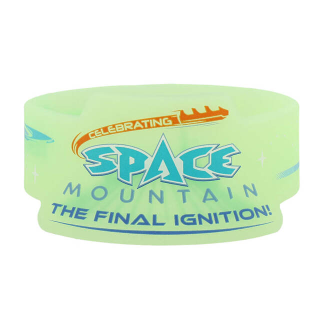 リストバンド 800円｜スペシャルイベント「セレブレーティング・スペース・マウンテン：ザ・ファイナルイグニッション！」｜販売店舗：東京ディズニーランド「プラネットM」
