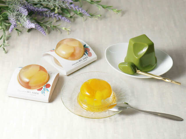 【ベルアメール 京都別邸】「てまり涼菓&宇治抹茶ぷりん」¥2,916