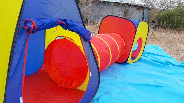 【サンパーシー キッズボールハウス】この大きさで3,000円以下とコスパ良し！