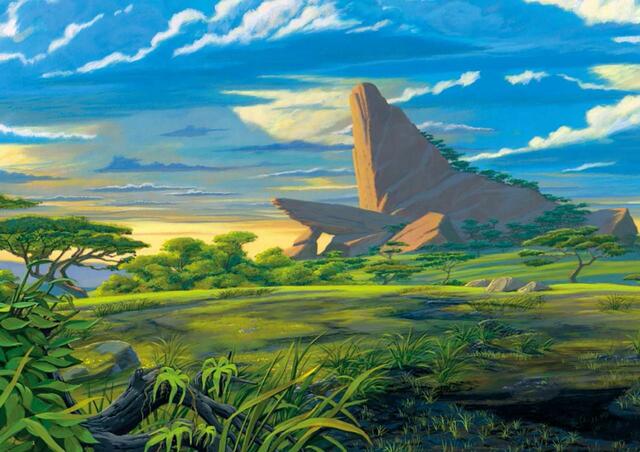 ディズニーアニメーション背景美術 ポストカードブック1991-2019