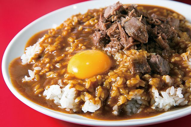 大阪カレーの名店4／スズメバチ 東京新橋本店（新橋）　スズメバチカレー 1050円