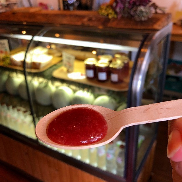 特別な自然栽培の苺で作られたジャム＠しぜん堂