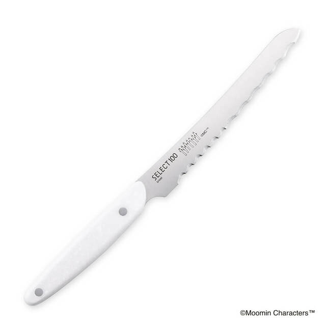 「ムーミン×SELECT100 ブレッドナイフ 160mm」8,250円（税込）