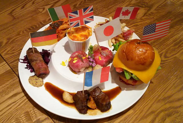 伊勢志摩サミット応援メニュー「肉バルサミット」（3,310円 税抜）